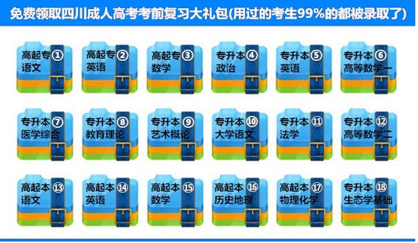 四川成人高考考前复习大礼包.jpg 四川成人高考考前复习大礼包.jpg