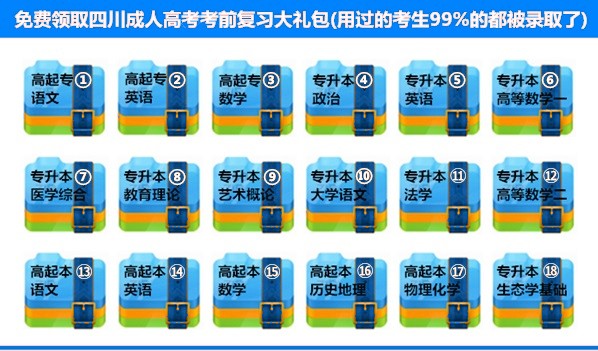 四川成人高考考前复习大礼包.jpg 四川成人高考考前复习大礼包.jpg